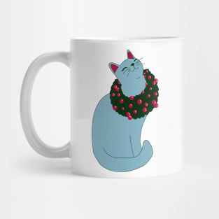 Miss Christmas Kitty Mug